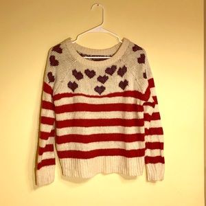 American flag style sweater